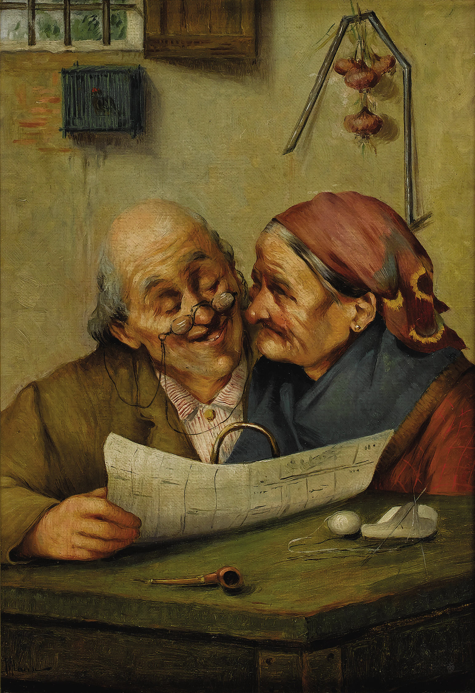 A Loving Couple by J.M. Baur